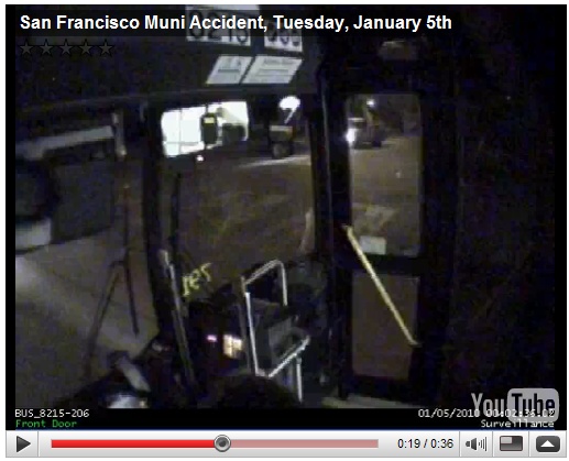 Bus collision video