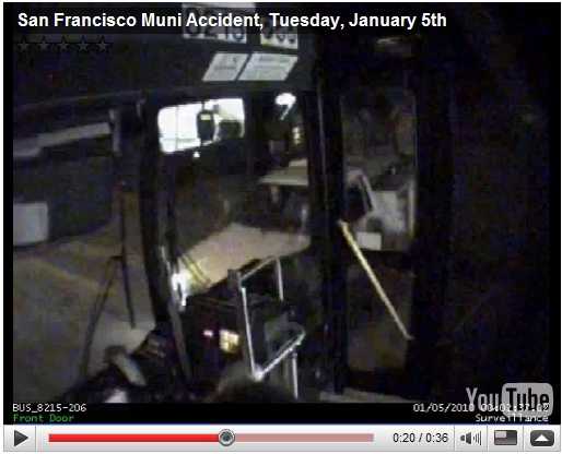 Bus collision video
